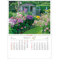 NK45 ガーデン【8月上旬頃より順次出荷予定】 名入れカレンダー